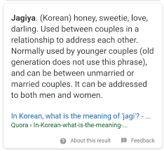 Jagiya Meaning Learn Korean Meant To Be Learning