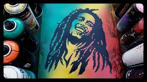 Shop unique custom made canvas prints, framed prints, posters, tapestries, and more. Bob Marley Spray Paint Art Youtube