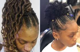 As the style has evolved over the years, different techniques have emerged which have helped simplify the installation process and increase styling. Fashionnfreak Crochet Braids Updo
