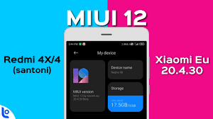 Redmi 4 Miui 12 Xiaomi Eu 20 4 30 Review Miui 12 Eu Update For Redmi 4x 4 Perfect Miui 12 Rom Youtube