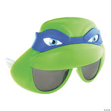 Leonardo or leo is one of the four main protagonists in teenage mutant ninja turtles and a member of the tmnt. Sunstache Teenage Mutant Ninja Turtles Leonardo Sunglasses Oriental Trading