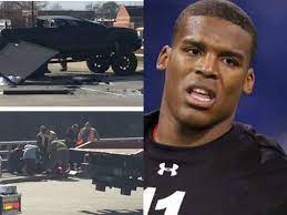 Further testing revealed that cam newton has two transverse process fractures in his lower back and no further internal injuries, the panthers said in a statement. Nfl Star Cam Newton Involved In A Car Accident Was Sent To The Hospital Autoevolution