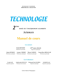 Calameo Manuel De Cours De Technologie 2eme Science