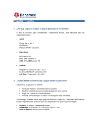 App Banamex Pdf Mora Aplicacion Movil