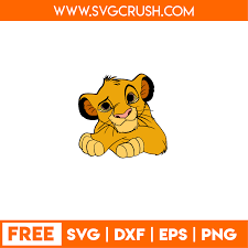 Svgcrush Free Disney Svg In 2020 Free Svg Simba Lion Svg