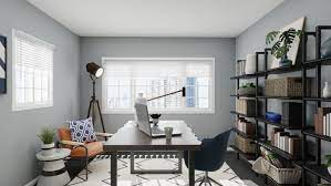 7 Best Home Office Setups That Will Enhance Your Working Experience Spacejoy Shea's stylish happy home office. 7 best home office setups that will