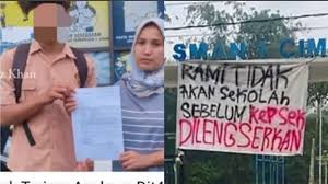 Geger! Hanya karena Tampar Siswa Merokok, Kepala Sekolah SMAN 1 Cimarga  Dipecat sampai Dilaporkan ke Polres