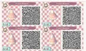 Acnl French Blossom Dress Qr Code Blossom Dress French Acnlhair Acnl Qr Code Acnl Ac Animal Crossing Qr Qr Codes Animals Qr Codes Animal Crossing