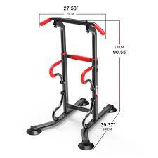 Integrated Fitness Equipments Power Tower Adjustable Heights Workout Dip Station Home Gym Strength Training O2k0015 In No Equipment Workout Height Workout Gym