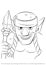 Step By Step How To Draw Spear Goblins From Clash Royale Drawingtutorials101 Com Its resolution is 524px x 700px pixels. draw spear goblins from clash royale