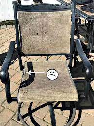 how to save yourself money with diy patio chair repair chair repair patio chairs patio furniture makeover