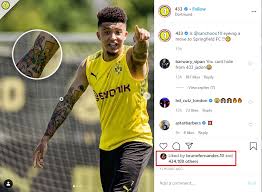 The england international said that one of the tattoos on his arms is a tribute to his little brother, who died when the new united signing was just five years of age. Bruno Leaves Cheeky Like On Instagram Post About United Target Jadon Sancho