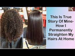 This technique is all about running a rattail comb and a curly hair straightener through your locks at the same time. Curly To Straight Hair Permanently Www Qyamtec Com