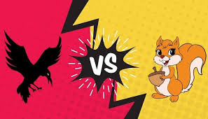 The squirrel and the crow. Do Crows Eat Squirrels 7 Facts You Don T Know Animalfate