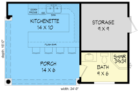 Poolhouse Plan With Bar And Bath 68697vr Architectural Designs House Plans Design features a covered porch, full bath and kitchen with snack bar. plan 68697vr poolhouse plan with bar and bath