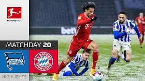 You can watch hertha bsc vs. Hertha Berlin Fc Bayern Munchen 0 1 Highlights Matchday 20 Bundesliga 2020 21 Youtube