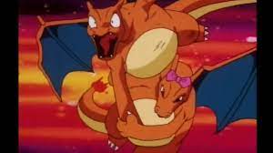 Charla throws Ash's Charizard into the Water. - YouTube