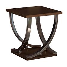Ashley Furniture Signature Design Rollins End Table Contemporary Style Accent Table Dark Brown With C Ashley Furniture Coffee Table Design Modern End Tables