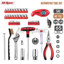 I highly recommend this brake bleeder for any diy mechanic! Hi Spec 65 Piece Auto Mechanics Tool Kit Set With Metric Sae Sockets Car Bike Vehicle Diy Hand Tools For Repair Maintenance Complete In A Carry Case Pricepulse
