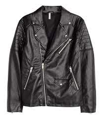 Access Denied Leather Jacket Men Vegan Leather Jacket Biker Jacket
