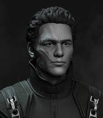 Harry Osborn Green Goblin Bust 3D model 3D printable