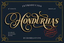 Tip 760 printable monobook previous next. Hondurhas Layered 100900 Other Font Bundles Lettering Script Typeface