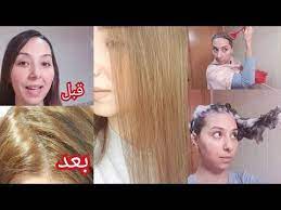 طريقة صبغ الشعر من أسود إلى ذهبي تفتيح الشعر حتى 4 درجات بدون سحب اللون للحفاظ على صحة شعرك youtube instagram