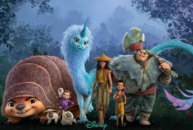 Long ago, in the fantasy world of kumandra, humans and dragons lived together in harmony. Raya And The Last Dragon Three New Posters And Promo Image Cartoon Images