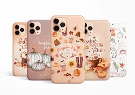 Autumn Pumpkin Quote Phone Case for iPhone 16 15 14 13 12 11 Samsung Galaxy  S24 S23 S22 Google Pixel 9 Case Pumpkin Patch Pumpkin Spice Fall