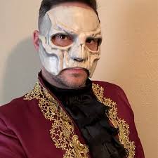 Red Death Phantom Masquerade Mask