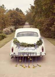 Just Married Wedding Car Decorations Vintage Car Wedding Just Married Car