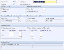 Controlling The Payment Due Date Calculation In Sap Sd Sap Blogs
