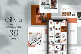 Download Oilivia Puzzle Instagram Feed Graphic By Qohhaarqhaz Creative Fabrica SVG Cut Files