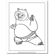 Download or print for free. 19 Free Kung Fu Panda Coloring Pages Most Popular Printables