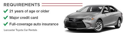 To rent a car with dollar by using a credit card, it's easy too: Rent A Toyota East Petersburg Lancaster Toyota