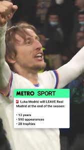 Luka Modrić Leaves Real Madrid: A Fond Farewell