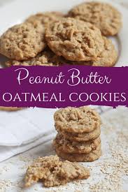 Classic Oatmeal Peanut Butter Cookie That S Easy To Make With A Chewy Center And Nice C Peanut Butter Oatmeal Cookies Easy Cookie Recipes Peanut Butter Cookies