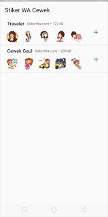 Whatsapp muncul pada tahun 2009, tepatnya tanggal 24 februari. Stiker Whatsapp Edisi Khusus Cewek Stiker Whatsapp