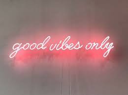 Neon For Party Decoration On Instagram Good Vibes Only Neon Letter Sample Wallpaper Notebook Cute Desktop Wallpaper Aesthetic Desktop Wallpaper