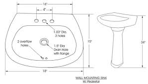 Then i measure the height. Standard Bathroom Sink Dimensions With Photos Upgraded Home