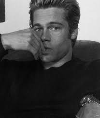 Brad Pitt by photographer Steven Klein for L'uomo Vogue, 1997.