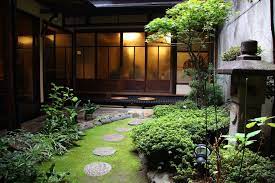 Excellent And Affordable Lunch At A Kyoto Townhouse Eat Seasonal Local Cuisine In The Inner Garden Japanese Garden Kyoto Garden Garden Japanese