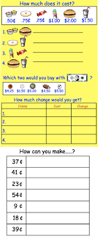Interactive Smartboard Money Activities For Gr 2 3 Us Coins Money Activities Money Math Teaching Money