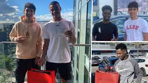 13 the best xi of players to swap nationalities during their career. Plug Leon The 16 Year Old Kid Shopping For Fati Sancho Greenwood And Saka Goal Com