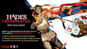 You play as zagreus, immortal son of hades, on his quest to escape from the underworld. Supergiant Games On Twitter Hermes Is Here With Some Good News Our Cross Saves Update For Hades Is Out Now On Nintendo Switch Please Read The In Game Help Info Section For Details