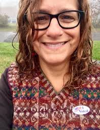 Thoroughbred vest by Virtual Yarns Scottish Fairisle pattern