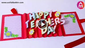 5+ teacher id card templates Diy Teacher S Day Card Handmade 3d Pop Up Card Making Idea Artsycraftsydad Teacher Birthday Card Teachers Day Greeting Card Teachers Day Greetings
