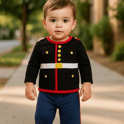 Marine Baby Dress Blues 9/12mo