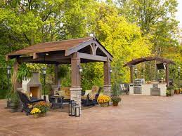 Avaliable size from 5x5 to 21x12 or more higher,classical 10x10/10x12/10x18 gazebo is our hot product.professional and rigorous design team with 26 years experience make free cad drawing for you Pergola And Gazebo Design Trends Diy