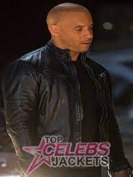 Vin Diesel Fast And Furious 6 Black Jacket Top Celebs Jackets Black Jacket Diesel Jacket Vin Diesel